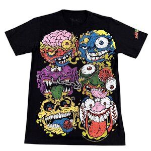 Vintage 2008 Madballs Mens Black T-Shirt Sz Medium